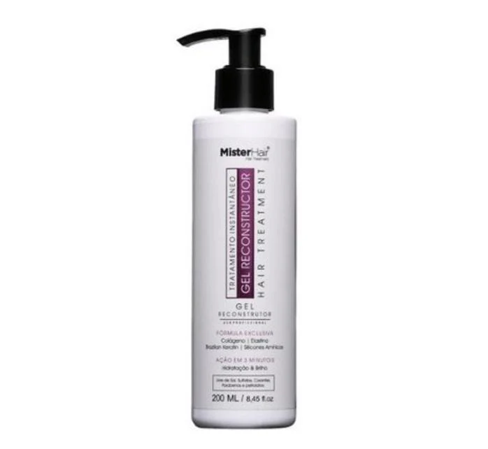3 Minutes Reconstructor Gel Moisturizing Shine Treatment 200ml - Mister Hair
