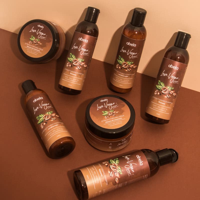 Love Vegan Coffee Exfoliating Oiliness Control Shampoo 250ml - Abela Cosmetics - Image 2