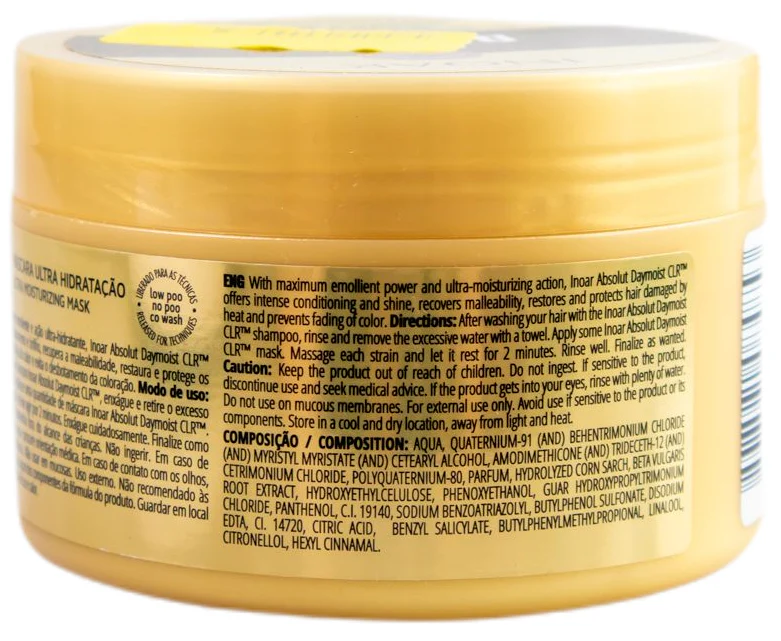 Absolut DayMost CLR Treatment Mask 250g - Inoar - Image 3