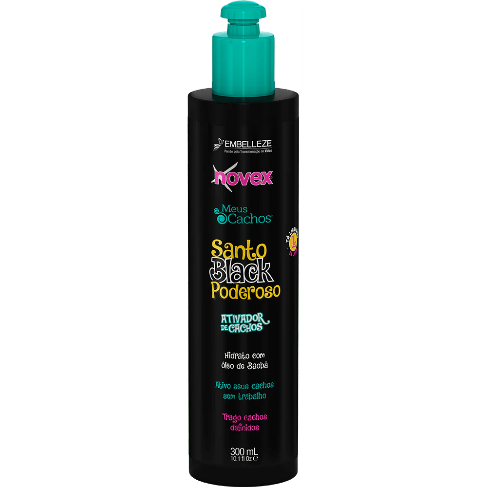 Novex Curls Activator My Cachos Santo Black Powerful 300ml