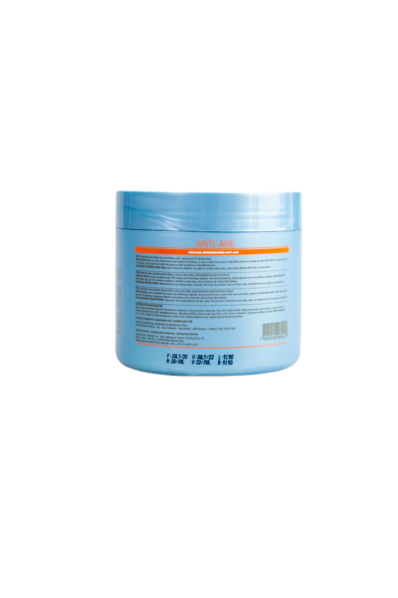 Agilise Profesional Agi Hydration Anti Age Mask 400ml / 13.5 Fl Oz - Image 4