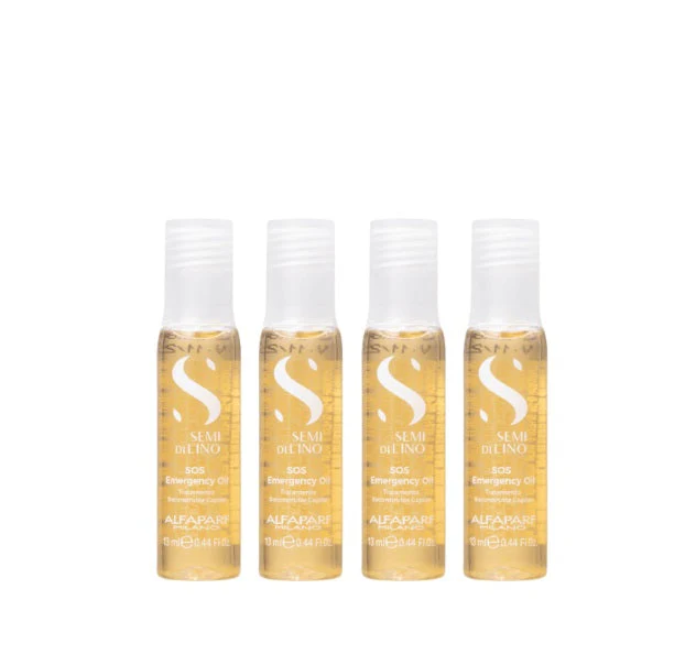 Alfaparf Milano Semi di Lino Reparative SOS 4x 13ml / 4x 0.44 fl oz
