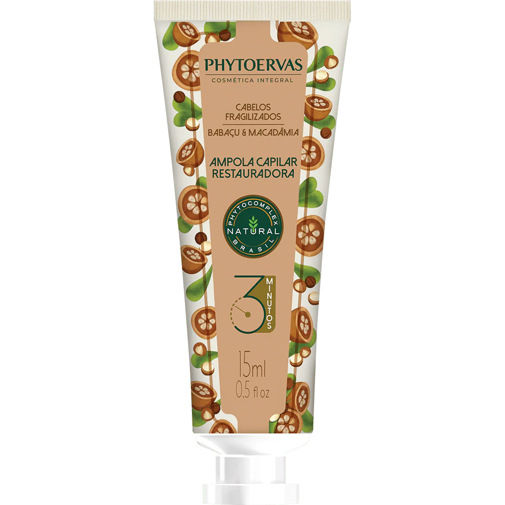 Phytoervas Babaçu Fragile Hair Ampoule and Macadamia 3 / 15ml - Image 2