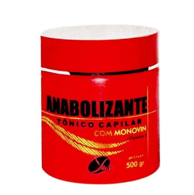 Anabolizante Anabolic Monovin Hair Growth Tonic Treatment Mask 500g - Yllen