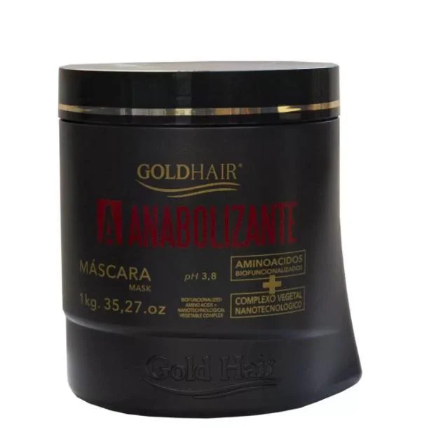 Anabolizante Replenisher Treatment Anabolic Mask 1kg - Gold Hair Advance