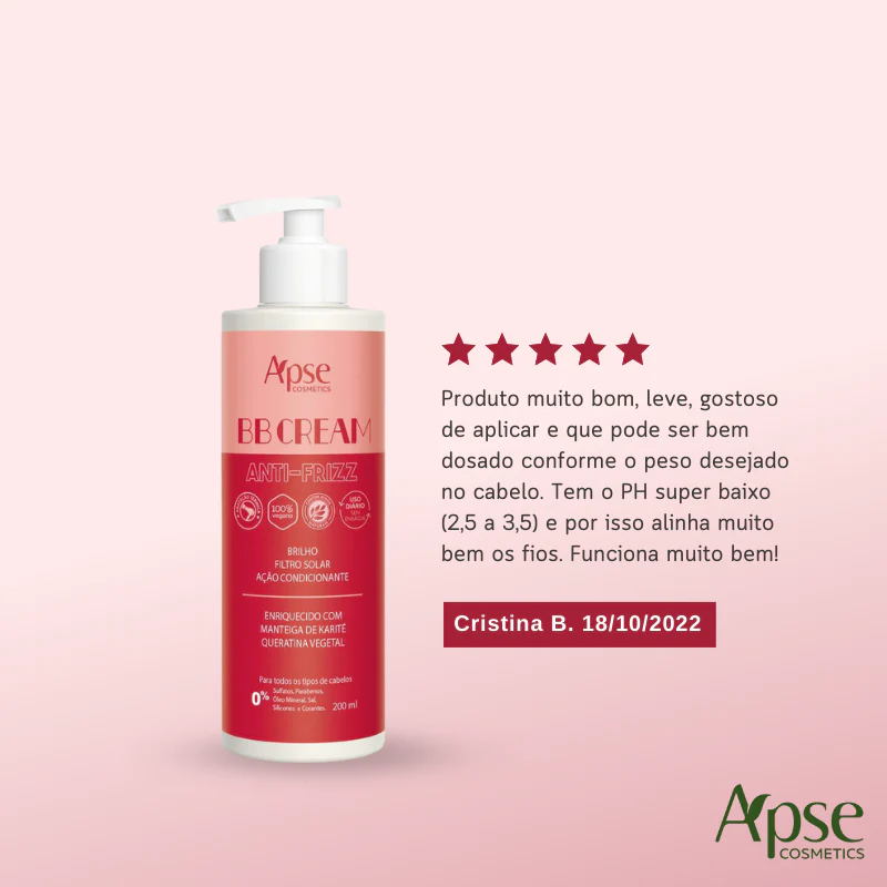 Apse Cosmetics - BB Cream Hair 6.76 fl oz - Conditioning Action - Conditioning Action - Image 3
