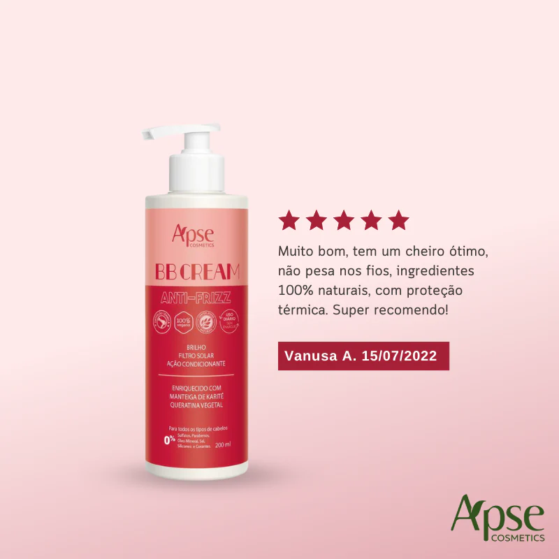 Apse Cosmetics - BB Cream Hair 6.76 fl oz - Conditioning Action - Conditioning Action - Image 4