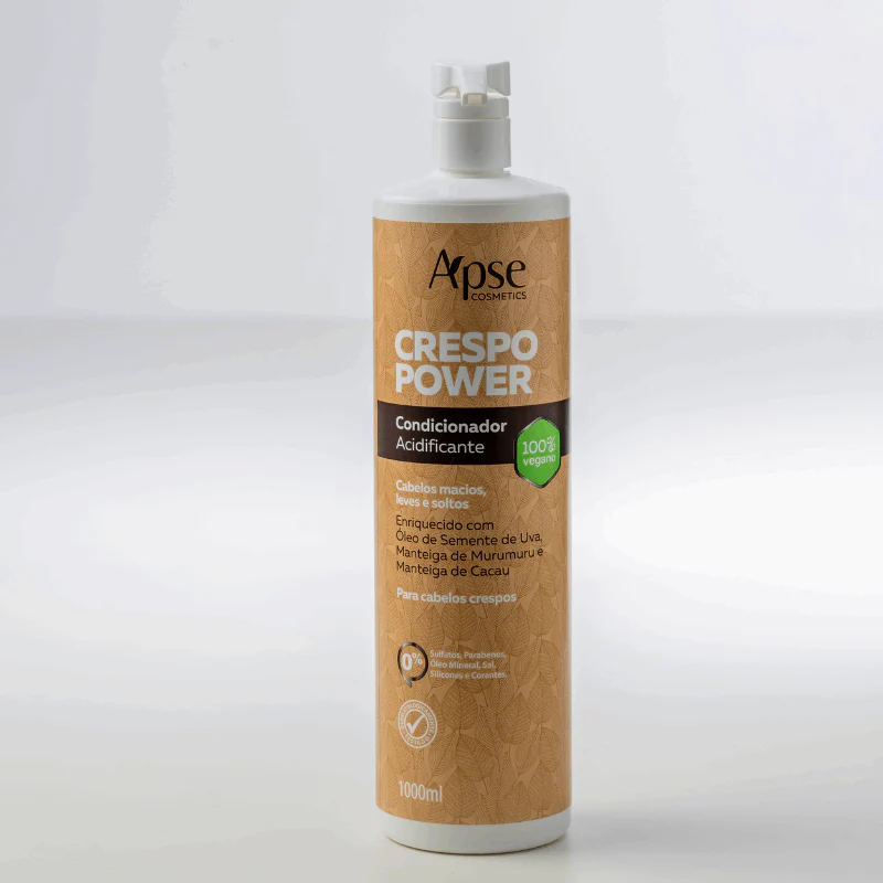 Apse Cosmetics - Curly Power Acidifying Conditioner 33.8 fl oz - Image 5