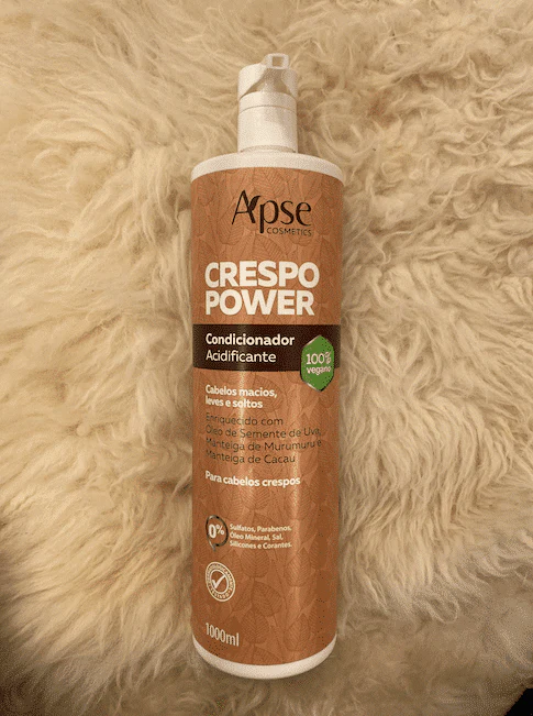 Apse Cosmetics - Curly Power Acidifying Conditioner 33.8 fl oz - Image 6