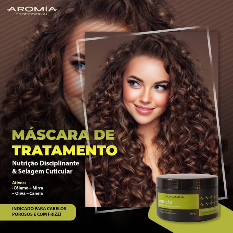 Aromia Cosméticos Nutrition- 300g Capillary Mask - Image 3