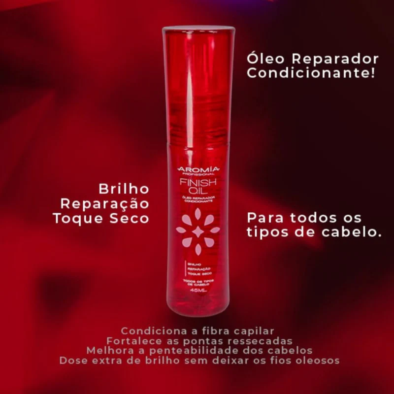 Aromia Cosméticos Finish Oil- Oil Conditioning Repairer 45ml - Image 3