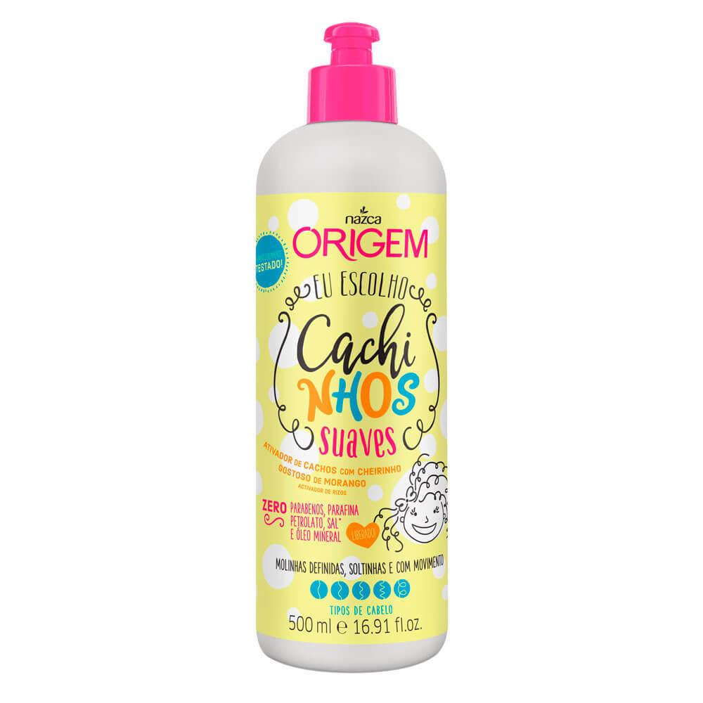 Origem Curly Hair Kids Treatment Soft Curls Activator Finisher 500ml - Nazca