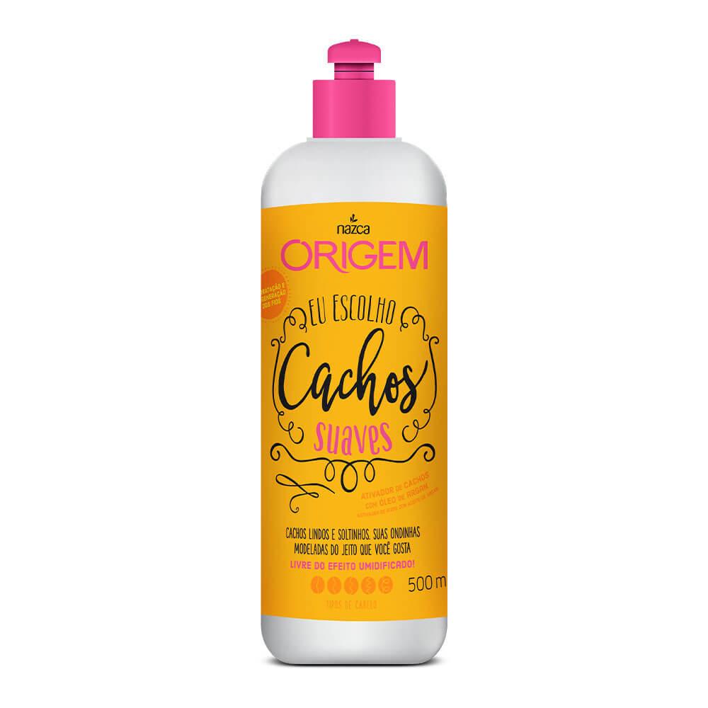 Origem Cachos Suaves Wave Max Curl Activator Curly Treatment 500g - Nazca
