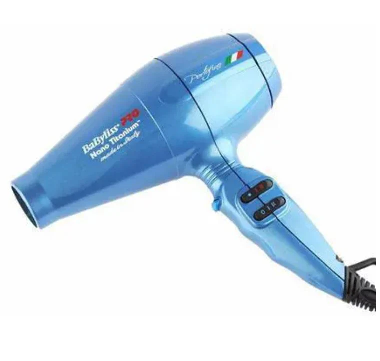 Pro Nano Titanium Portofino 6600 Blue Dryer 2000W 110V 127V - Babyliss