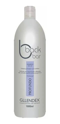 Back Bar Deep Salt Free Anti Waste Lavatory Brightness Shampoo 1L - Gllendex