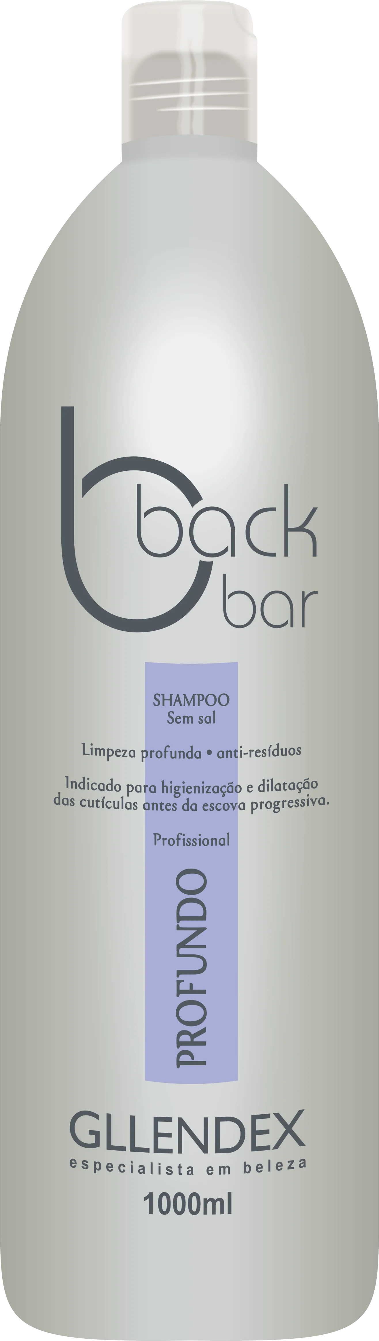 Back Bar Deep Salt Free Anti Waste Lavatory Brightness Shampoo 1L - Gllendex - Image 3