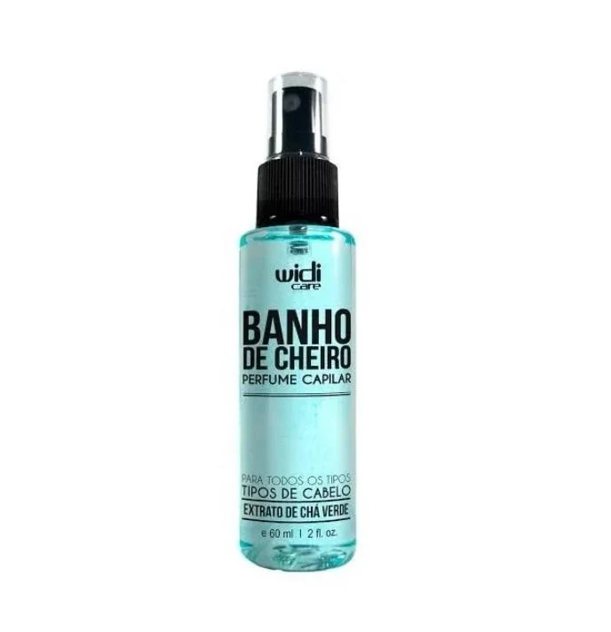 Banho de Cheiro Capillary Perfume Green Tea Fragance Hair Spray 60ml - Widi Care