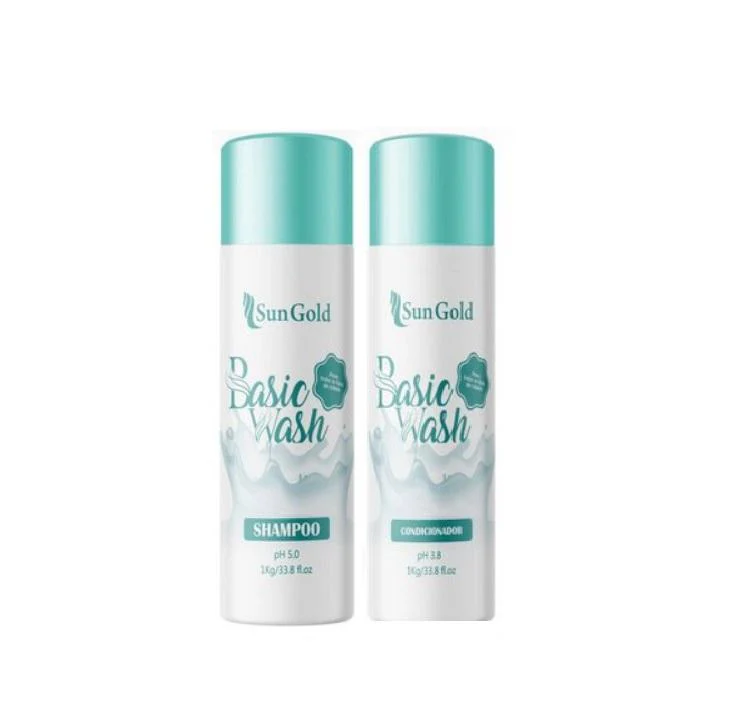 Basic Wash Freshness Lavatory Cleansing Hair Treatment Kit 2x1L - Sun Gold