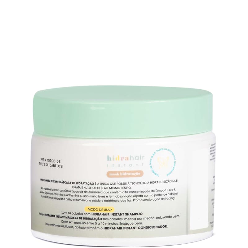 BELZA Hidrahair Instant Hydranutrition- 300ml Capillary Mask - Image 2