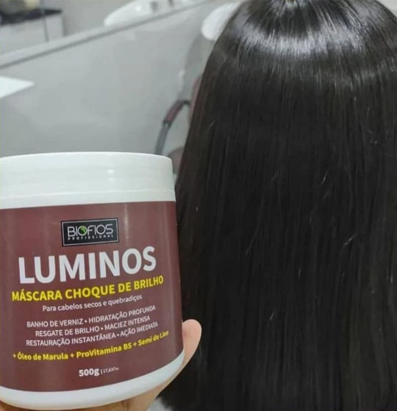 Biofios Profissional Luminos Shine - 500g Hydration Mask - Image 3