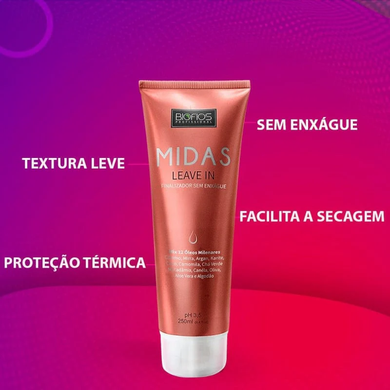 Biofios Profissional Midas Leave in- Thermal Protector 250g - Image 2