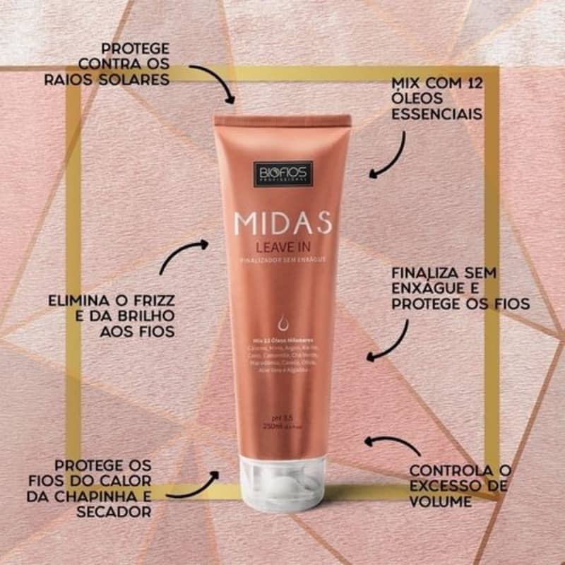 Biofios Profissional Midas Leave in- Thermal Protector 250g - Image 3