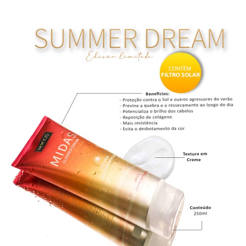 Biofios Profissional Midas Summer Dream- Thermal Protector 250g - Image 2