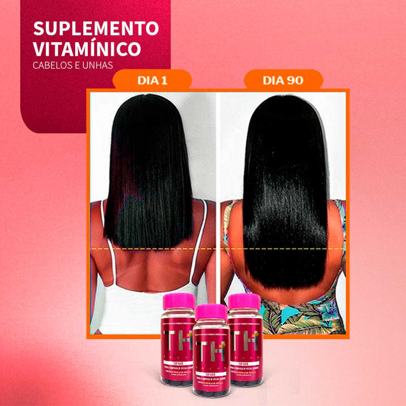 Biofios Profissional Top Hair- Vitamin Supplement (30 Capsules) - Image 2