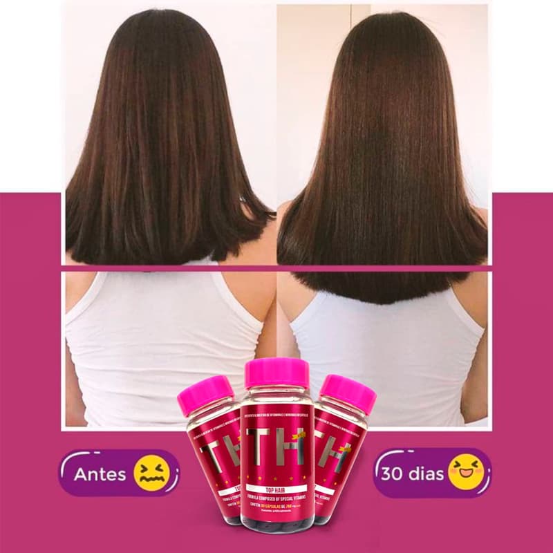 Biofios Profissional Top Hair- Vitamin Supplement (30 Capsules) - Image 3