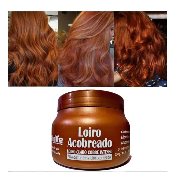 Blond Coppery Tinting Grape Seed Moisturizing Intensifier Mask 250g - Mairibel - Image 2