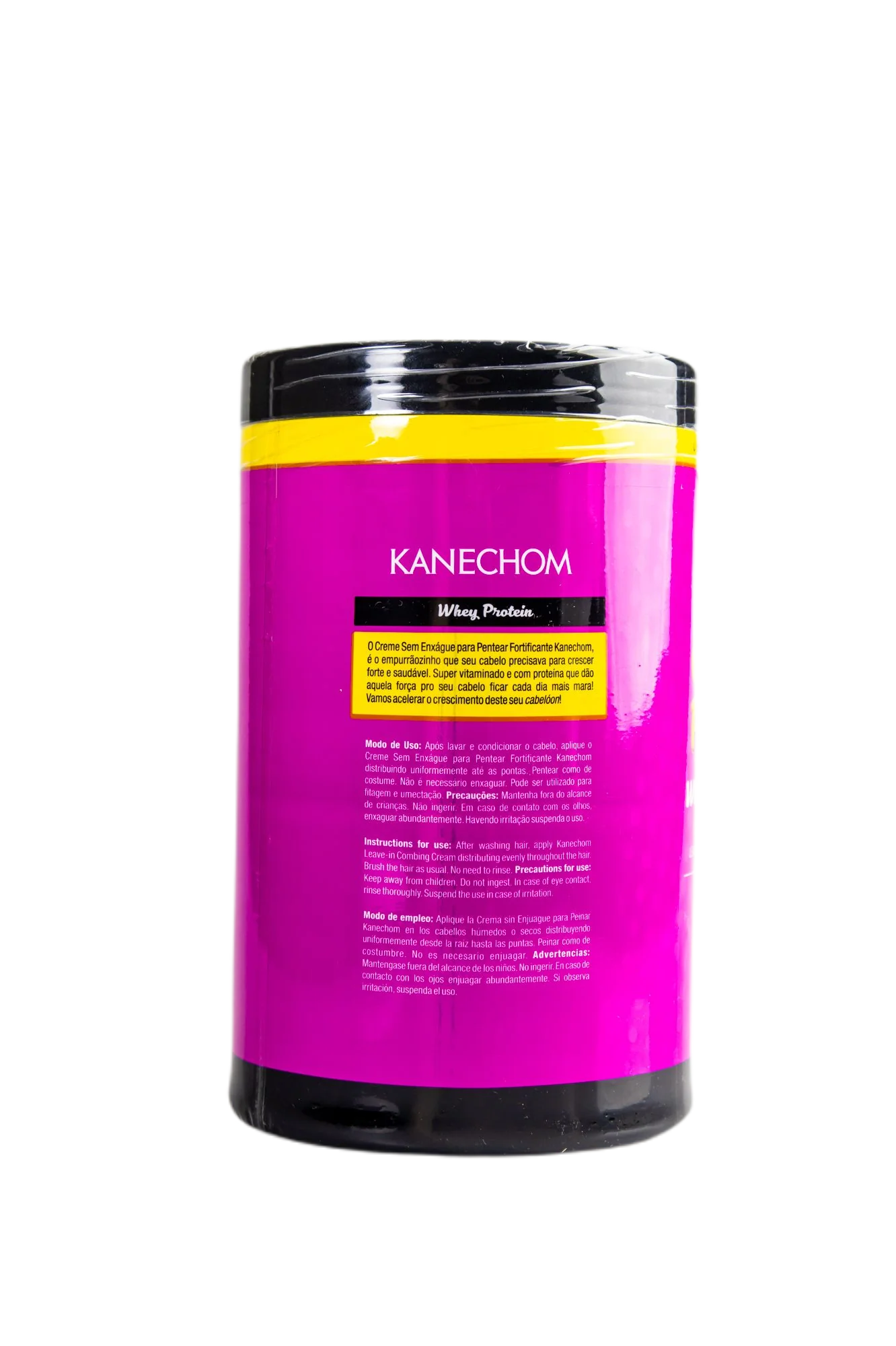 Bombou Whey Protein Vitamins Hair Fortifying Growth Combing Cream 1Kg - Kanechom - Image 2
