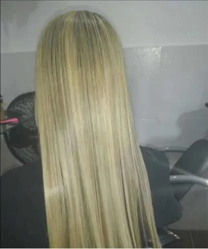 Deep Hair Mask Cauter Straightening Yellow Reflection Hair Tinting 1L - Flesh Liss - Image 4