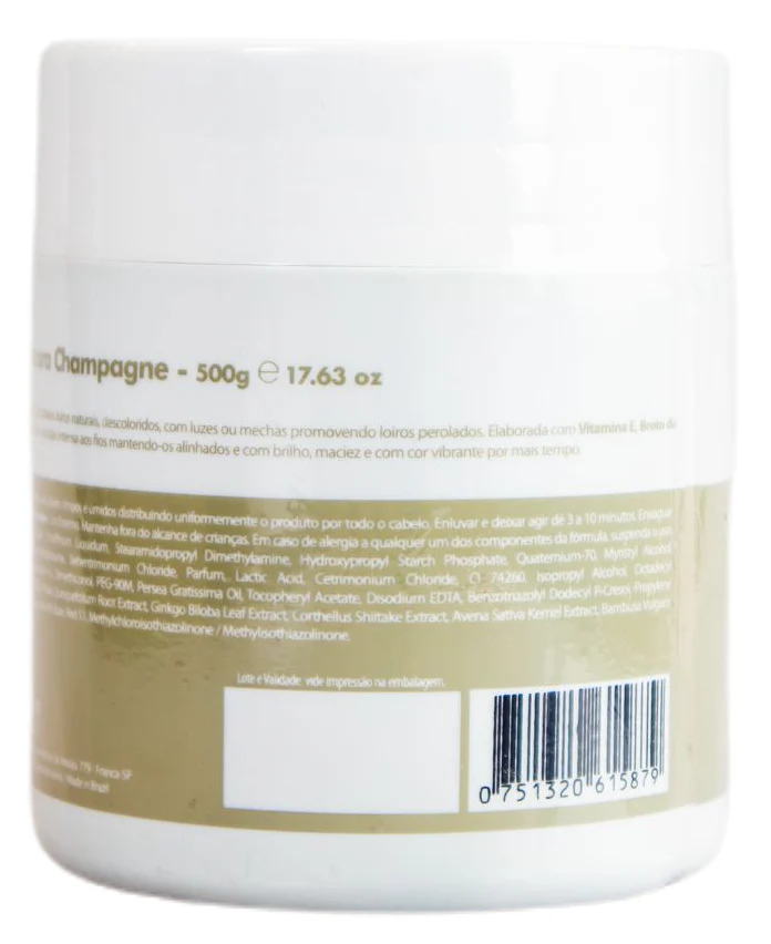 Brazilian Champagne Hair Tinting Mask Pearl Effect 500g - ProSalon - Image 5