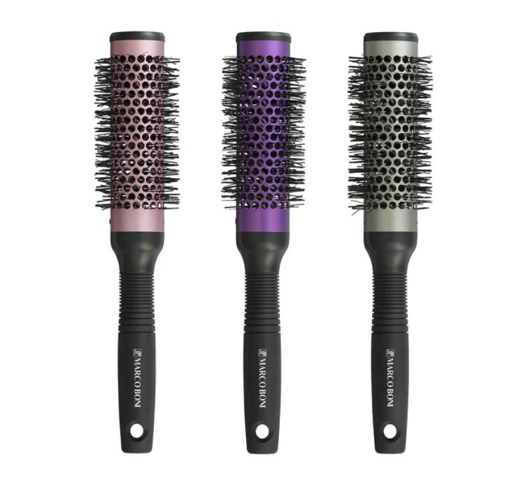 Brazilian Original Hair Brush Thermal Metallic Cast Style 8043 50mm - Marco Boni