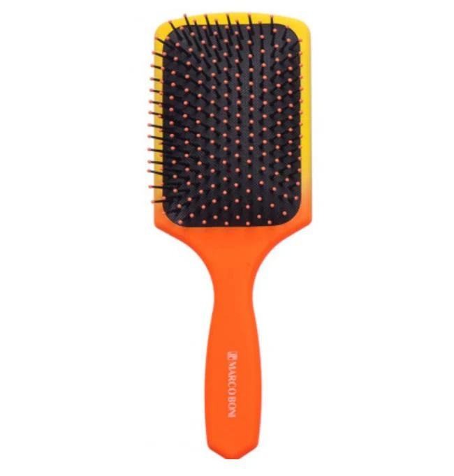 Brazilian Original Soft Touch Cushion Racket Hairstyling Brush 7316 - Marco Boni - Image 2