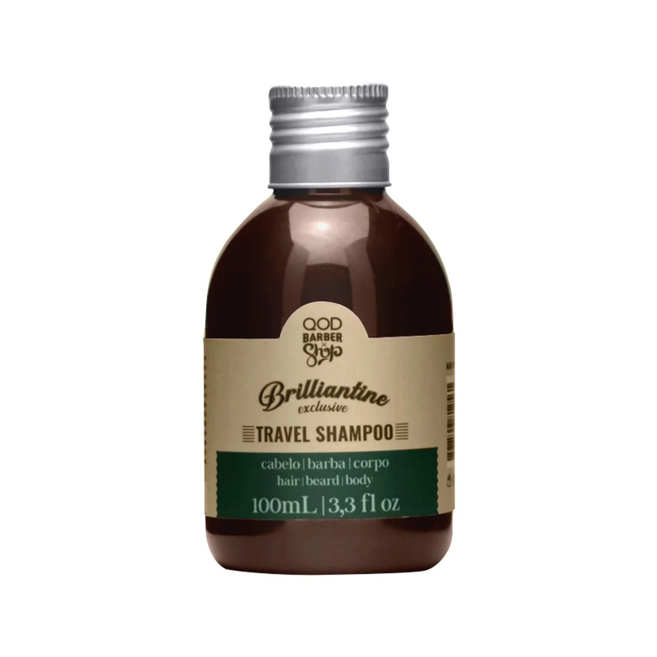 Brilliantine Exclusive Travel Shampoo Hair Cleansing Nourishing 100ML - QOD