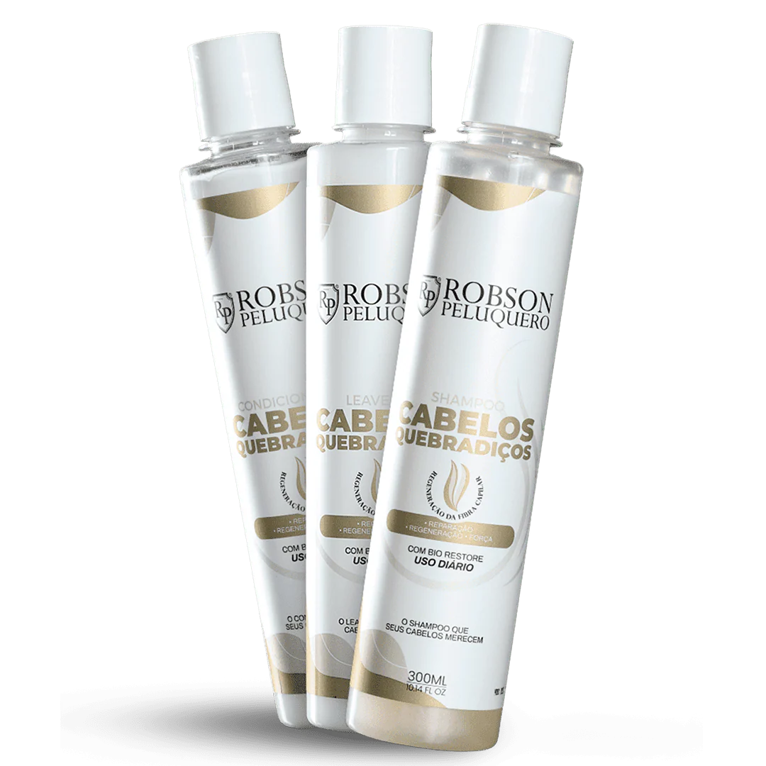 Robson Peluquero Home Care Brittle Hair Kit 3x300ml / 3x 10.1 Oz