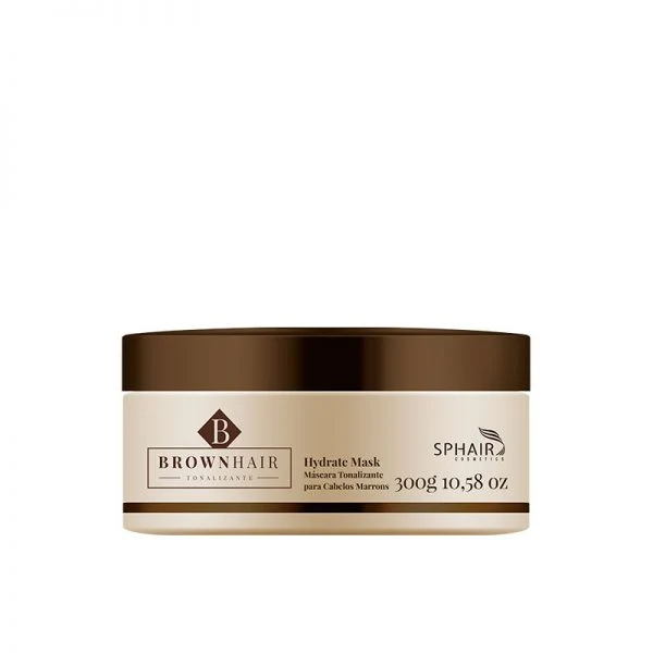 Brown Hair Tinting Hydrate Pigmentation Treatment Mask 300g - Sphair