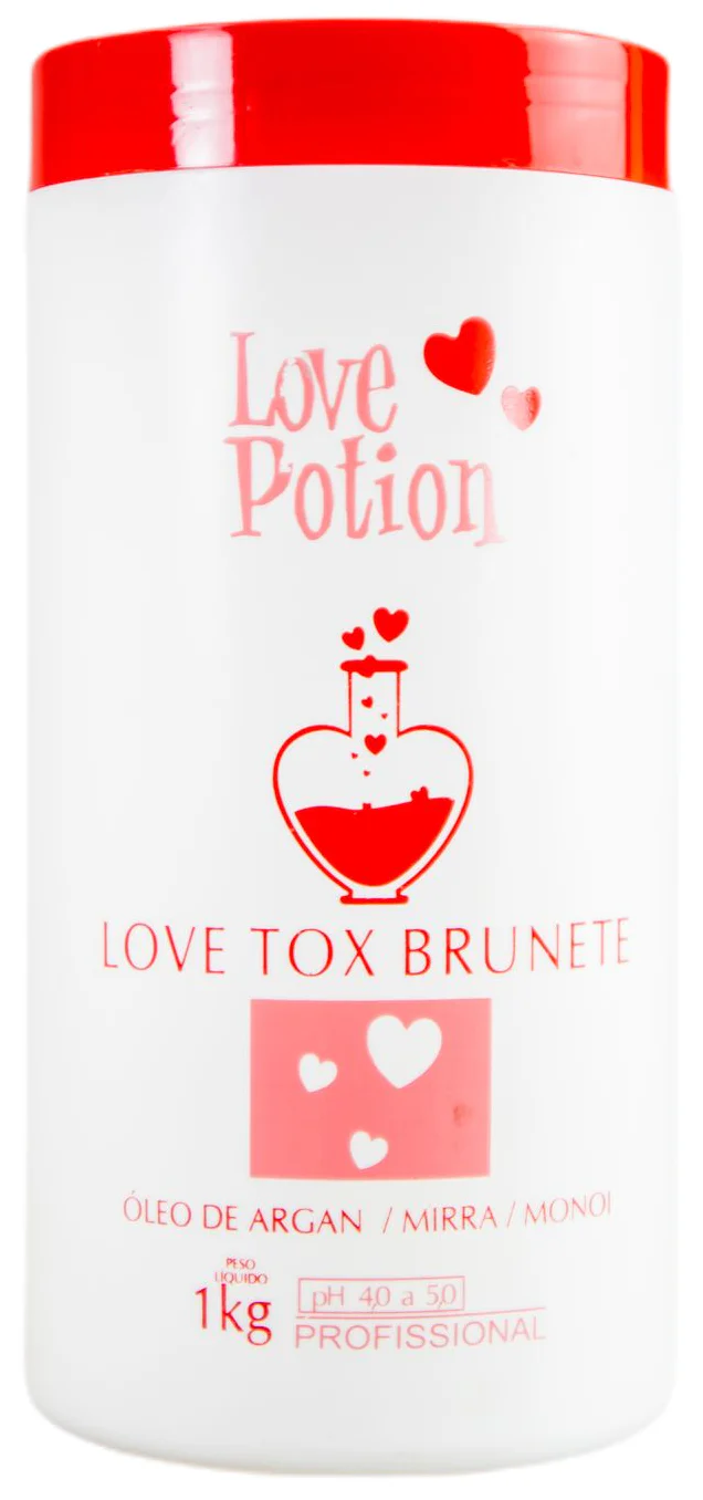 Volume Reducer Treatment Love Tox Brunette Hair Mask Deep Hair Mask 1Kg - Love Potion - Image 3