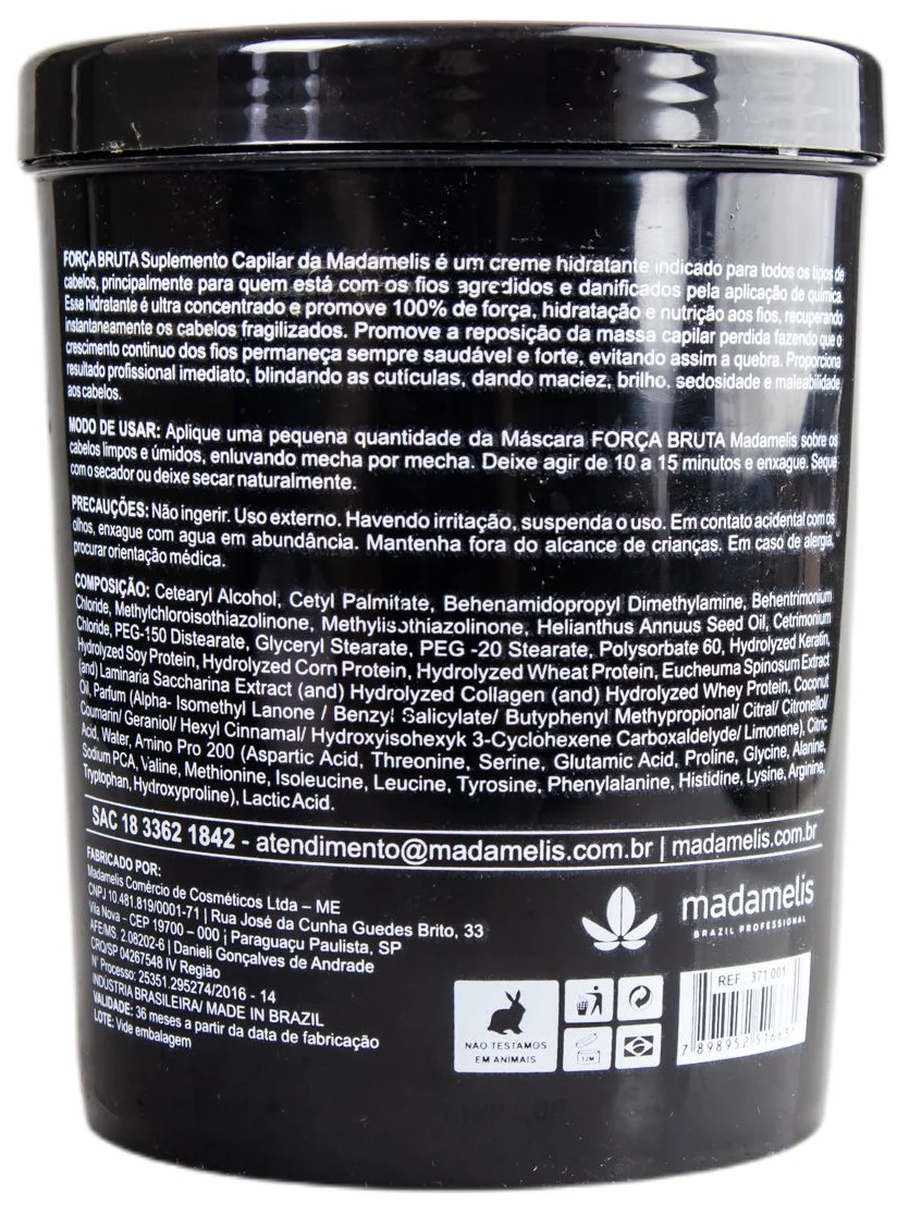 Brute Strength Hair Supplement Mask 1 kg - Madamelis - Image 2