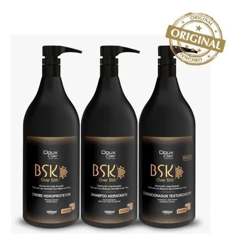 Bsk Brush Texturer Sem Formol Doux Clair 3x1 Liter - Doux Clair