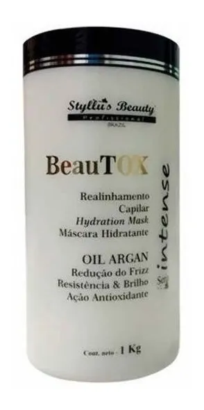 Btox Beautox Strong Blond Tinting Argan Oil Hydration Mask 1KG - Styllus Beauty - Image 2