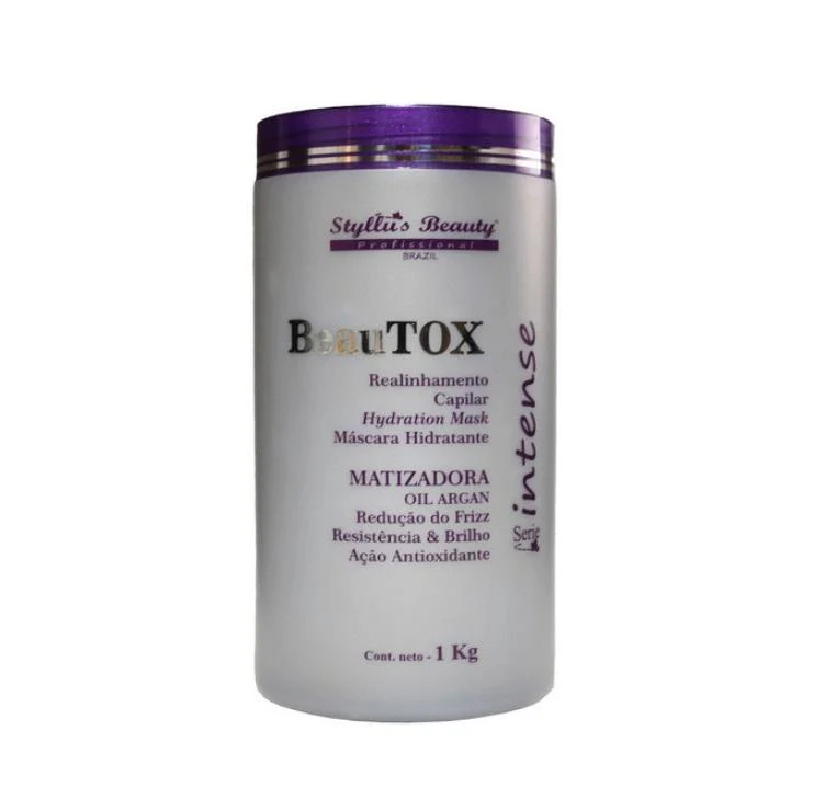 Btox Beautox Strong Blond Tinting Argan Oil Hydration Mask 1KG - Styllus Beauty - Image 3