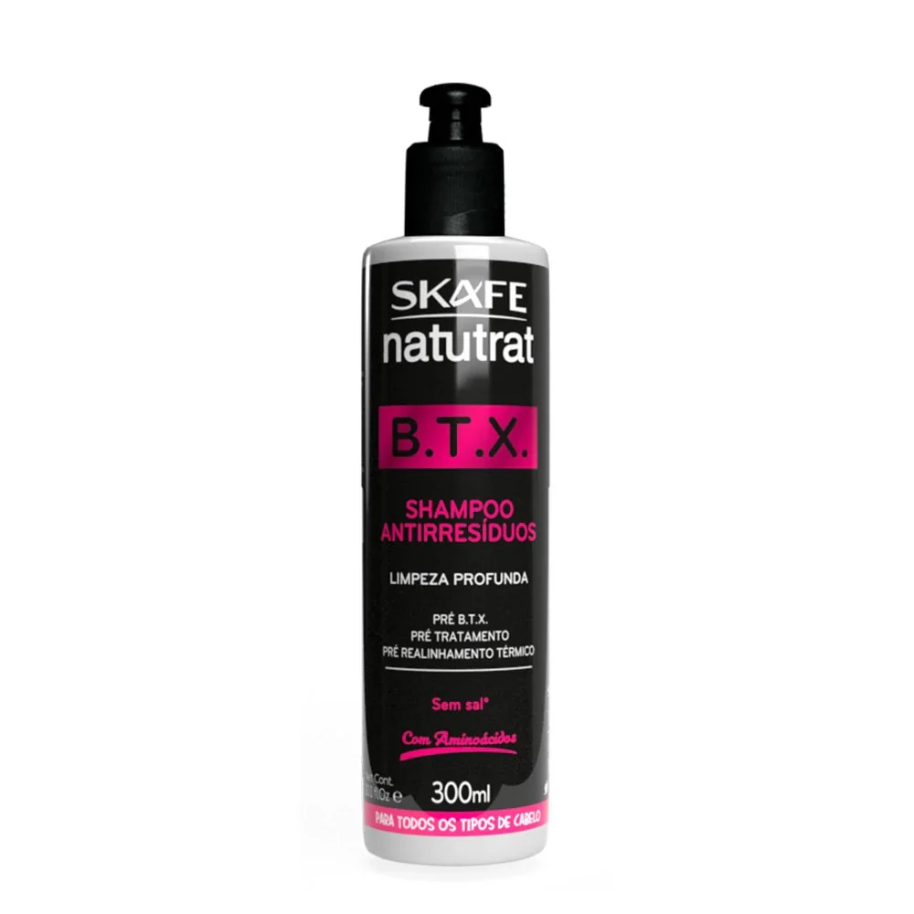 Anti Residues Salt Free SOS Shampoo Hair Deep Cleaning 300ml - Skafe