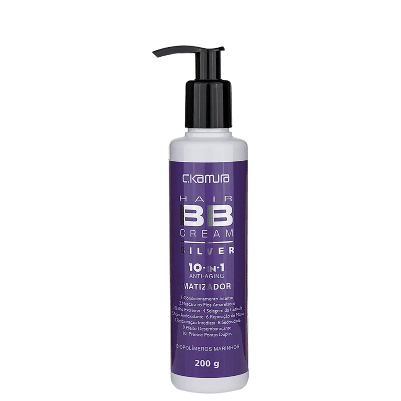 C.Kamura Silver Bb Cream Hair 10-in-1- 200g Capillary Treatment