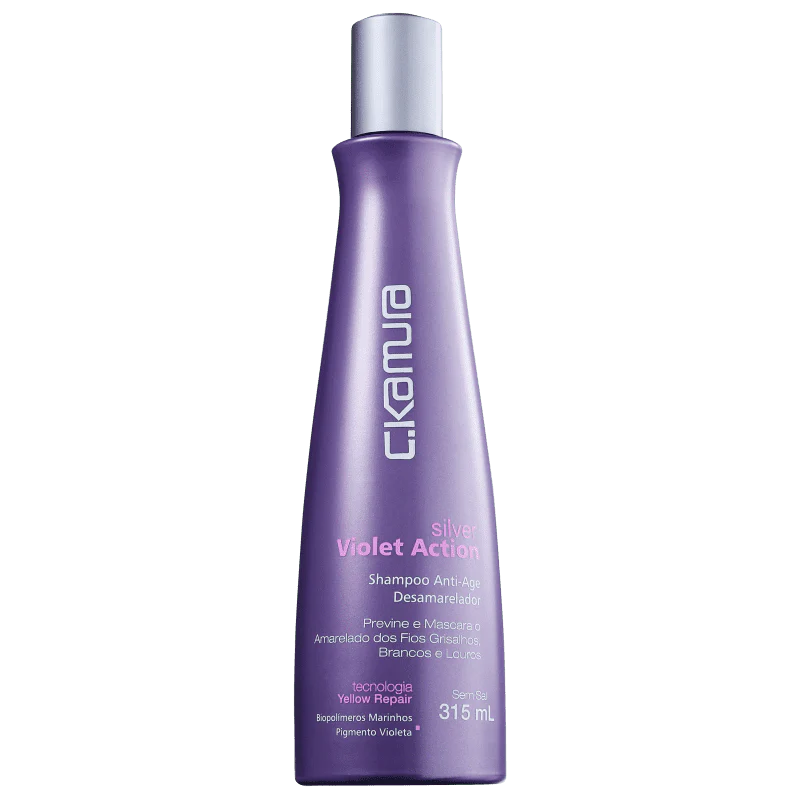C.Kamura Silver Violet Action - Shampoo Desamarelator 315ml