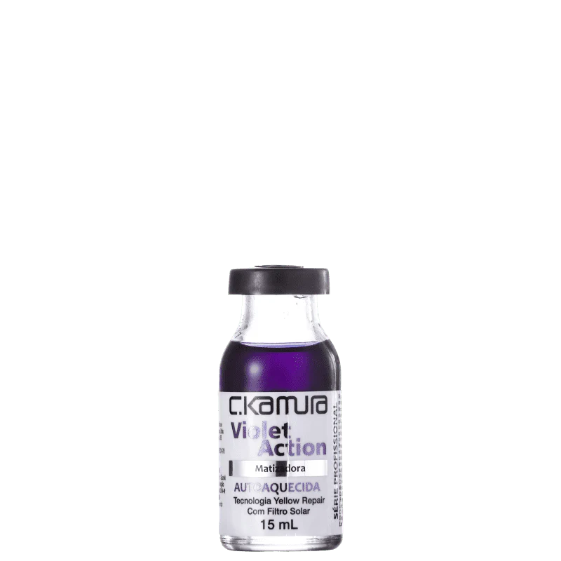 C.Kamura Violet Action Matizadora- Treatment Ampola 15ml