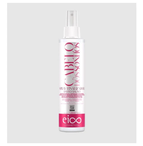 Cabelo dos Sonhos Home Care Salon Effect Hair Finishing Spray 120ml - Eico