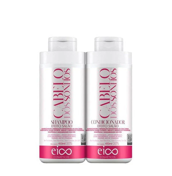 Cabelo dos Sonhos Home Care Salon Effect Hair Treatment Kit 2x450ml - Eico