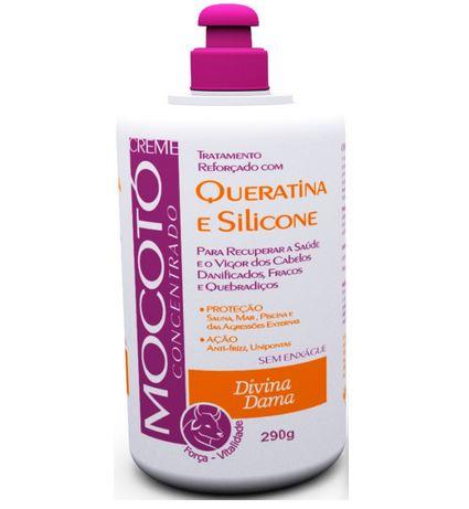 Calf's Foot Jelly Keratin Silicone Anti Frizz Protection Cream 290g - Divina Dama